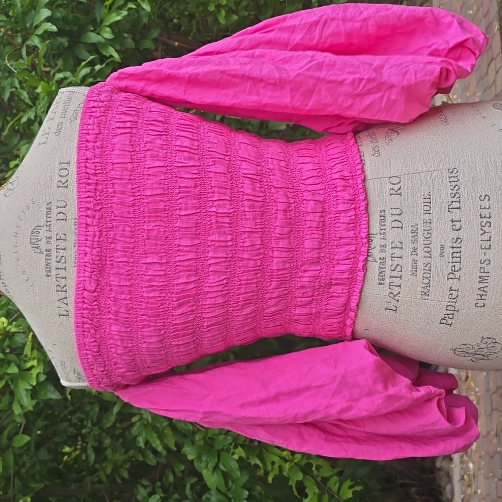 Young Fabulous & Broke Pink Crop Top